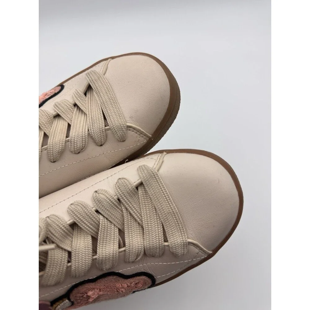 Coach Low Top Sneaker with Cloud Patches & Rexy Tea Rose Size 9.5B Women’s - Picture 14 of 14